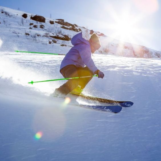 Les fans de ski